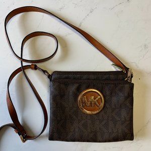 Michael Kors Brown Cross Body Bag